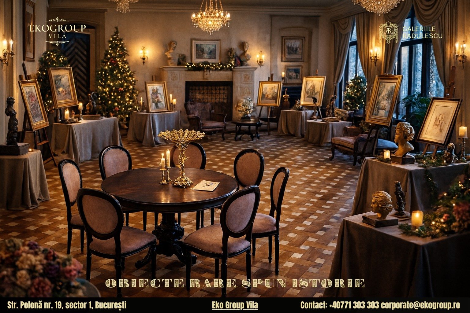 Istoria Crăciunului Redescoperită în Eleganța Anilor ’30 la Eko Group Vila