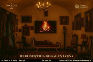 Obiceiuri de iarnă din Bucureștiul regal reinventate în expoziția Crăciunul anilor ’30 la Eko Group Vila