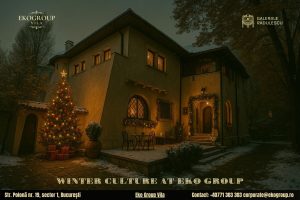 O poveste de craciun în villa interbelică: Crăciunul anilor ’30 la Eko Group Vila