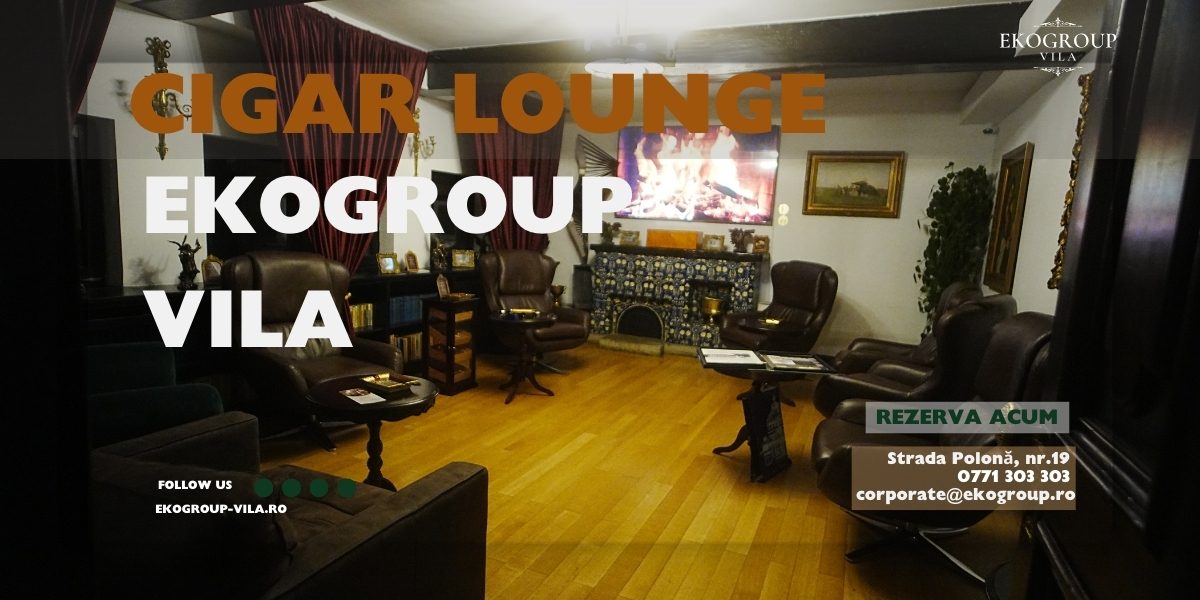 Locație instamagrabila Cigar Lounge: Eleganță interbelică pentru experiențe private exclusiviste